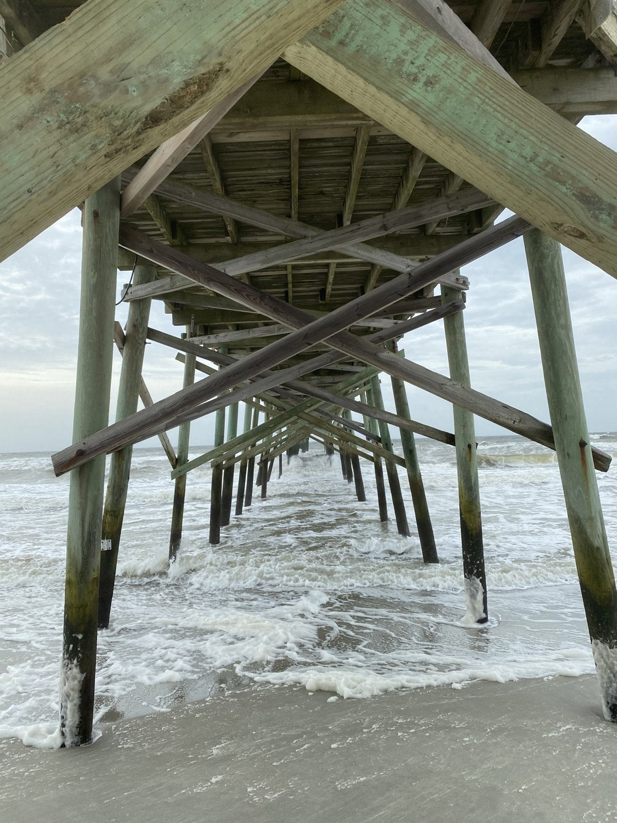 Ocean. Surf. Piers. Saltwater.